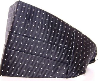 Dolce & Gabbana Black Waist Smoking Tuxedo Cummerbund Mens Belt