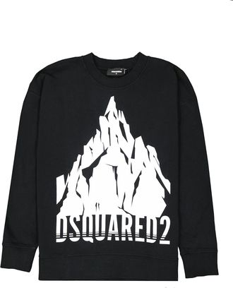 Dsquared2 Cotton Logo Sweatshirt