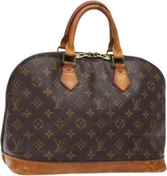 Louis Vuitton Pre-owned Handbags, female, Brown, Size: ONE SIZE Pre-owned Canvas Handbag