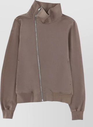 Rick Owens bauhaus jogger high collar ribbed sweatshirt