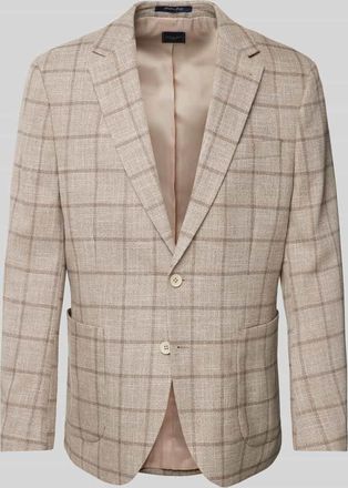 Christian Berg Sakko mit aufgesetzten Taschen in Hellbraun, Gr&ouml;&szlig;e 26