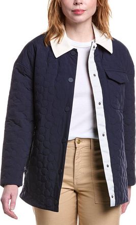NVLT Nvlt Floral Embossed Quilted Jacket