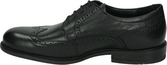 Lloyd Kaleb 25-851-00 - Heren - Nette schoenen - Zwart - 46 1/2 EU - Leer - Schoenen