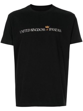 Osklen Vintage United Kingdom cotton T-shirt - men - Cotton - P - Black