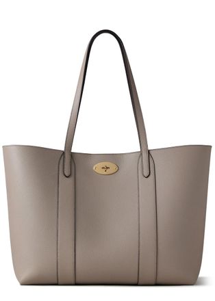 Mulberry Bayswater Grained Leather Small Tote bag - Taupe - One Size