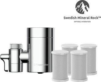 OEM Tappwater Ecopro Smr Filtro Grifo, Filtra M&aacute;s De 100 Sustancias Y Remineraliza El Agua I Pack Anual