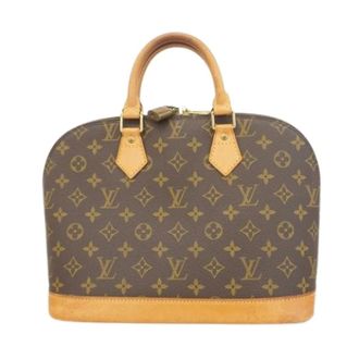 Louis Vuitton Pre-owned Handbags, female, Brown, Size: ONE SIZE Pre-owned Canvas Handbag