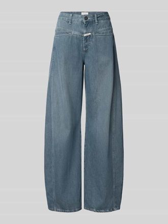 Closed Closed Barrel Fit Jeans mit Label-Detail Modell TORI-X in Mittelgrau, Gr&ouml;&szlig;e 25/32