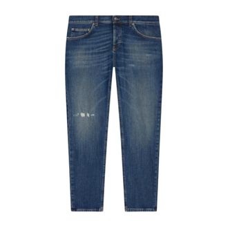 Dondup Slim-fit Jeans, male, Blue, Size: W28 Mius Slim Jeans