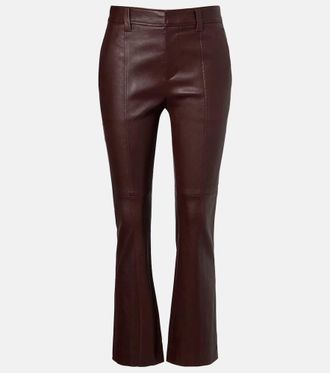 Brunello Cucinelli Leather pants