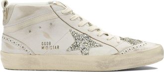 Golden Goose Mid Star Sneakers & Slip-On Bianco-Donna