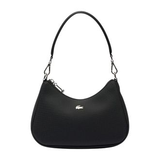 Lacoste Tassen, Dames, Zwart, ONE Size, Polyester, Daily City Crossbody Bag