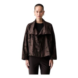 Joseph Ribkoff Giacca Transitoria - - Jackets - Donna - Marrone - 2XL