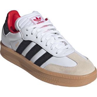 adidas Gender Inclusive Samba XLG Sneaker in White/Black/Gum 3 at Nordstrom, Size 12.5