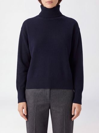 Semicouture Wool and Cashmere Blend Turtleneck Jumper with Ribbed Trim