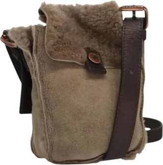 Celine Pre-owned Cross Body Bags, female, Beige, Size: ONE SIZE Pre-owned Vintage Shoulder Bag