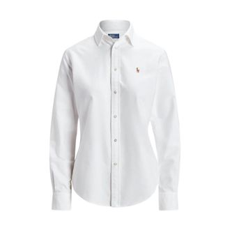 Polo Ralph Lauren Dames, Blouses & Shirts, Wit, Maat: 2XS Katoen