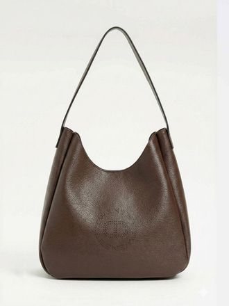 Twinset Borsa Hobo Twinset in pelle a grana