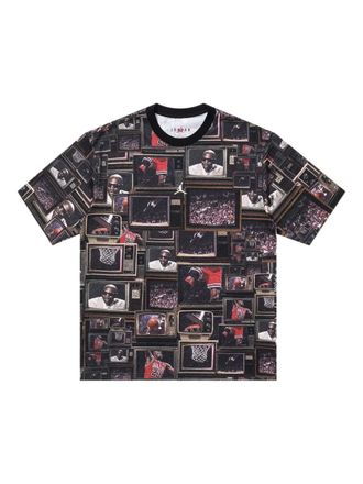 Nike Jordan Brooklyn T-shirt met print - Zwart