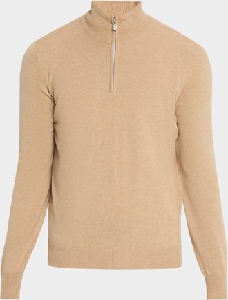 Brunello Cucinelli Men & apos;s Cashmere Turtleneck Sweater