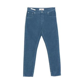 Pantaloni Torino Uomo, Pantaloni, Blu, W35, new