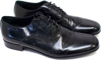 Ermenegildo Zegna Black Dress Shoes Size 40