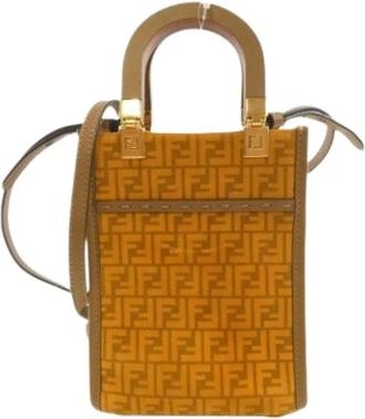 Fendi Pre-owned Mini Bags, female, Orange, Size: ONE SIZE Pre-owned Mini Bag