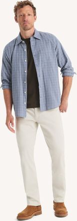 Nautica Mens Stretch Sateen 5-Pocket Pant