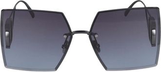 Dior 30Montaigne S7U - Dames - Zonnebrillen - Zwart - 64 MM - Accessoires