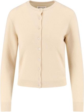 Maison Margiela Wool Cardigan - Off-White