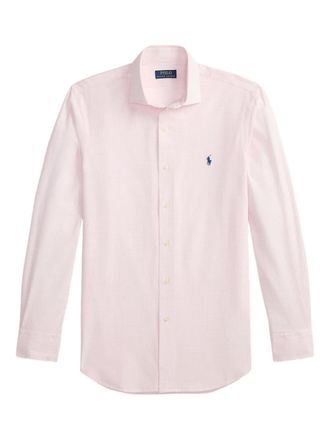 Polo Ralph Lauren long-sleeve checked shirt - Pink