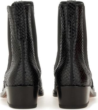 Tom Ford Calf Leather Boot - Black