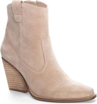 Chinese Laundry Chinese Laundry Corinna Boots Womens Natural Split Suede Ankle Bootie JOBB797