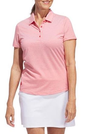 adidas Stripe Golf Polo in Red at Nordstrom Rack, Size X-Large