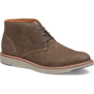 Johnston & Murphy Upton Chukka in Brown Nubuck at Nordstrom Rack, Size 8.5