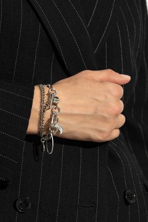 Isabel Marant Brass Bracelet, Womens, Silver