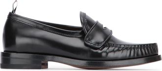 Thom Browne Womens Mocassini - Black Leather - Size EU 36