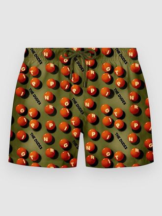 THE DUDES Tripping Swim Boardshorts patroon