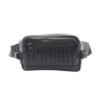 Bottega Veneta unisex, Pre-owned, Zwart, Maat: ONE Size Leer