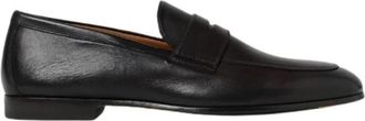Doucal's Bruine leren loafers - Heren - Loafers - Bruin - 42 EU - Leer - Schoenen