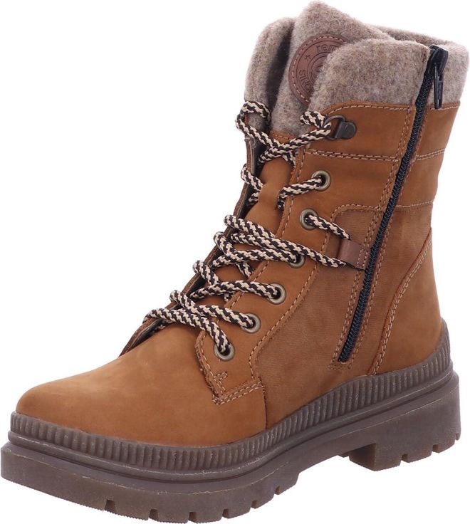 Anklin Damen Stiefel - Nordic Clog Design Mit Fellfutter