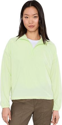 Royal Robbins Salathe Sun Hoodie Long Sleeve Womens Clothing Lime Cream : MD, Polyester