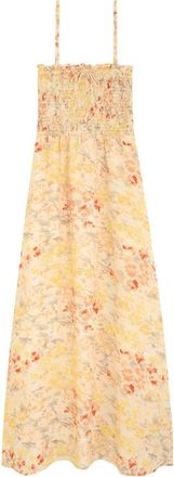 Faithfull The Brand Abito Sorana a fiori - Toni neutri