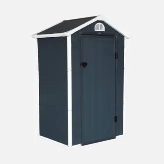 Sweeek Plastic Garden Shed 1.39 M&sup2; (1.39 M&sup2;) in Grey
