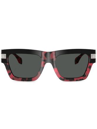 Versace square-frame sunglasses - men - Acetate - 55 - Black