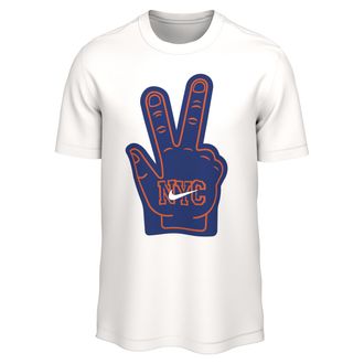 Nike New York Knicks Nike Mens Basketball T-Shirt in White | JK2097-100