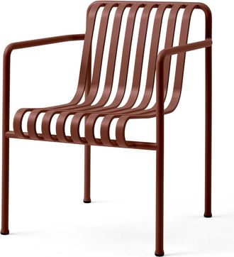 HAY Palissade Dining Armchair, iron red