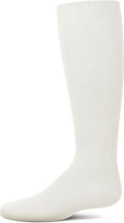 MeMoi Soft Knee High Sock Multiple Solid Colors in Winter White at Nordstrom, Size 6-12M