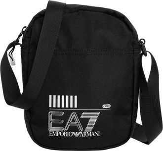 Emporio Armani Crossbodytas - Heren - Schoudertassen - Zwart - ONE Size - Polyester - Tassen