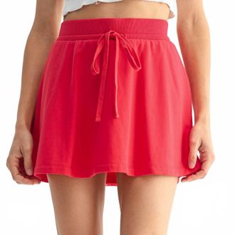 Wishlist Sunday Stroll Skort In Red